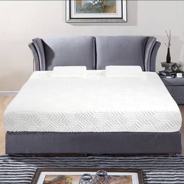 Firm Memory Foam Mattress 10" with 2 Free GEL Pillows 33213387